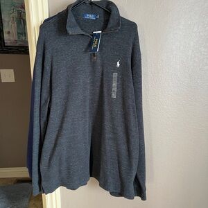 Polo by Ralph Lauren Dark Gray Zip Up Sweater